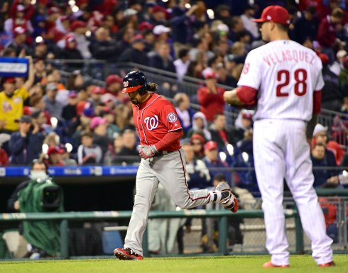 MLB: Washington Nationals at Philadelphia Phillies